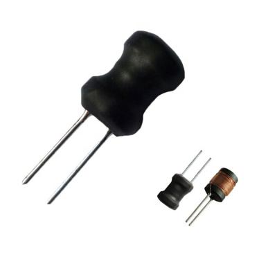 China High Self-Resonance Pin Structure Choke Inductors Sets PCB Board Matched Kit 10uH-10mH Small Vertical Guide Inductors for sale