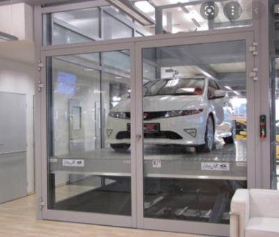 China Hairline Stainless Steel Car Elevator Lift 5000KG VVVF Lift for sale