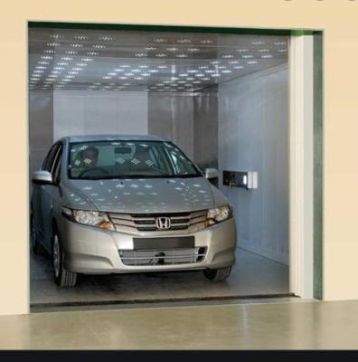 China Impulsión de cristal de acero inoxidable del elevador 1200KG VVVF del coche de la rayita en venta