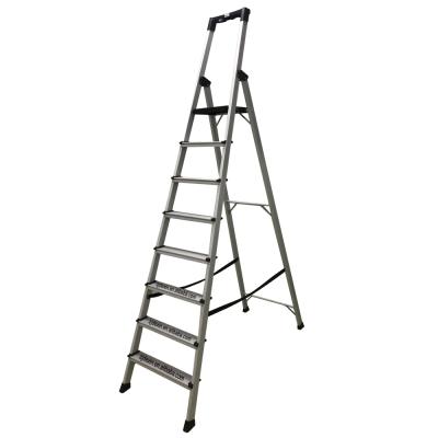 China DX-HH208 Folding Ladders, 8 Step Safety Household Ladder Extension Multi Purpose Ladder 2 Meter Household Twin Ladder With Tool Tray for sale