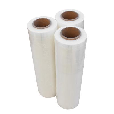 China Customized Clear Wrapping Moisture Proof Polyethylene Roll LLDPE Plastic Wrapping Stretch Film for sale