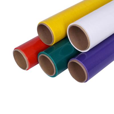 China Custom Industrial White Color High-Toughness Low Density Moisture-Proof Color Plastic Stretch Film for sale