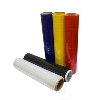 China Competitive Price Moisture Proof Color Strength Competitive Price Color Wrap Plastic Stretch Film for sale