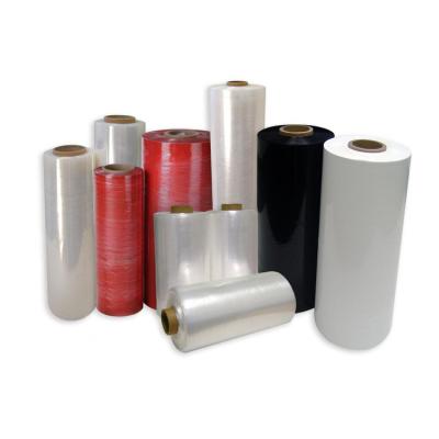 China Good Quality Puncture Resistance Moisture Proof High Durable Color Plastic Rolls Stretch Film for sale