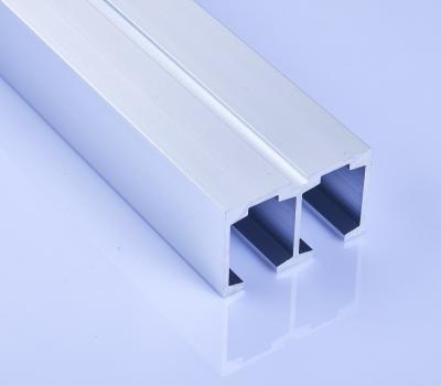 China 6063 Aluminum Alloy High Performance 6063 Profile T5 Aluminum Pipes For Curtains Track for sale