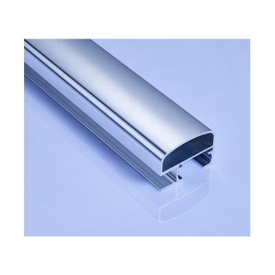 China Aluminum Track For Sliding Door Cabinet Custom Aluminum Extrusion Profiles For Wardrobe Sliding Door for sale