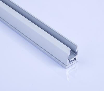 China Wall Customized Anodized Aluminum Extrusion Profile Glass Channel For Sliding Door for sale