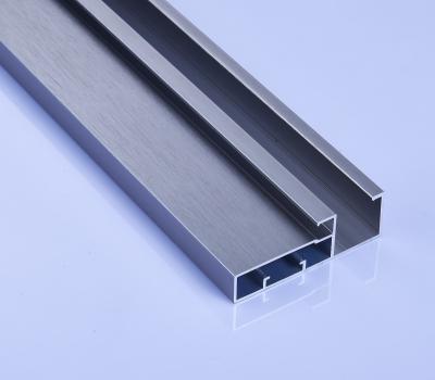 China Product Description Application of Decorations Sliding Track for Windows and Doors Surface Treatment Mill Finishing, Polishing, Powder Coating, for sale