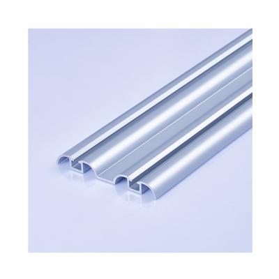 China Home Decoration Factory Wholesale Aluminum Profile Accessories Sliding Track System For Wardrobe Door for sale