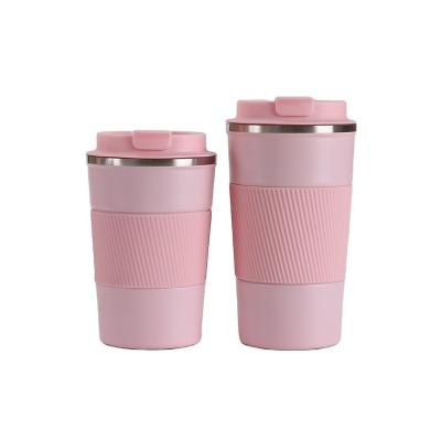 China Agriculture Fashionable Design Portable Vacuum Travel Mug Stainless Steel Insulated Leakproof Cup for sale