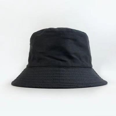 China 100% Cotton Parasol Custom Your Own Logo Embroidery Black Bucket Hats Bulk Cheap Reversible Wholesale for sale