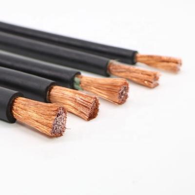 China Power plant/welding machine cable specification CCA conductor 70mm 90mm high quality copper battery welding cable for sale