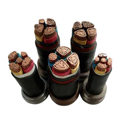 China Low voltage 0.6/1kv 4 core medium duty xlpe armored underground appliance power cable 25mm 70mm 120mm 150mm for sale