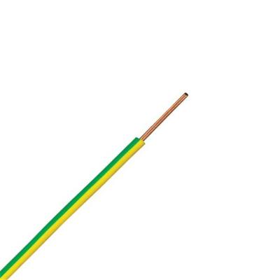 中国 Resistant To Oil 6mm 25mm Earthing Cable Copper Yellow Green Ground Cable 70mm 販売のため