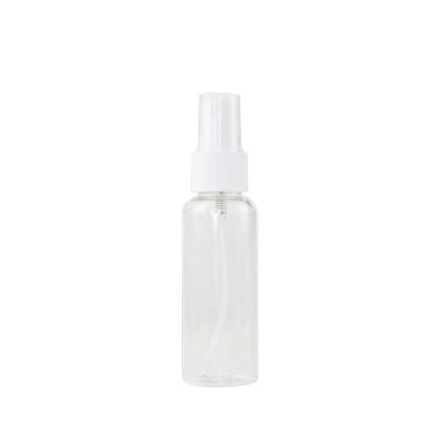 China 10ml 20ml 30ml 50ml 60ml 100ml PET Cosmetic Plastic White Mist Sprayer Empty Perfume Atomizer Bottle for sale