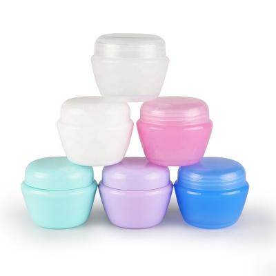 China Personal Skin Care Packaging 30G Colored Jar Container Jars With Inner Layer For Makeup, Creams, Beauty Cosmetic Sample for sale