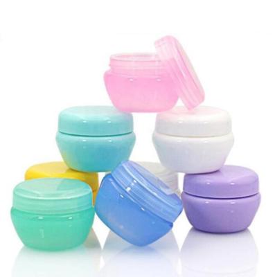 China Personal Skin Care Packaging 20G 20ML Blue Container Jars With Inner Layer For Makeup, Creams, Lip Balm Gloss, Nail Glitters, Lotion for sale