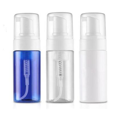 China 100ml PET Cosmetic Empty Foaming Soap Dispenser Bottles Plastic Foaming Pump Bottles For Cosmetic Packaging for sale