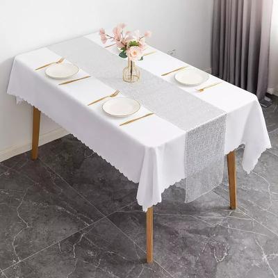 China Plain SUNTQ Wholesale12x108inch Sequins Table Runner for Parties Disposable, Sparkling Party Supplies for sale