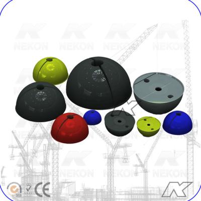 China Multi Time Use Former Concrete Accessories Rubber Recess For Lifting Stud Anchor for sale