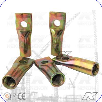 China The precast concrete lifting element the precast concrete insert threaded lifting socket with flat end for civil construction for sale