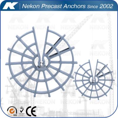 China For All Bar Diameters Rebar Fixing Plastic Wheel Rebar Spacer for sale