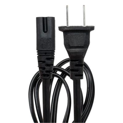 China COMPUTER 2 Prong Replacement AC Power Attach Cable US Plug For Desktop PC 1.2M / 1.5M for sale