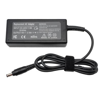 China LAPTOP 19V3.16A Laptop AC Adapter Charger CPA09-004A AD-6019R for sale