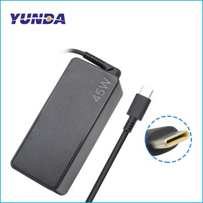 China 45W 20V 2.25A USB-C LAPTOP Power Adapter for Lenovo Yoga C630, 910-13, 720-13, Miix 630-12, IdeaPad 720s-13 for sale