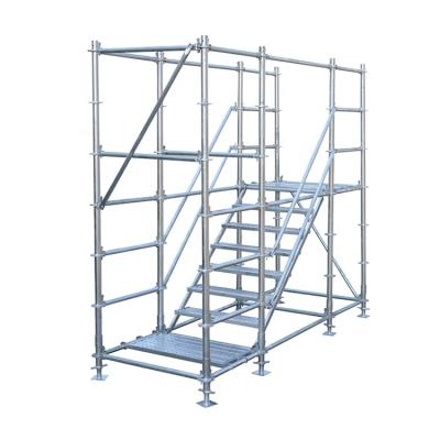 China Hotel factory wholesale metal mobile scaffolding for construction for sale