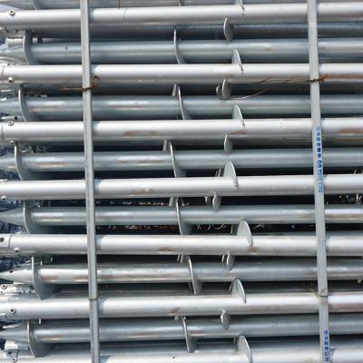 China Earth Ground Park Galvanized Helical Screw Pile For Solar Power System for sale