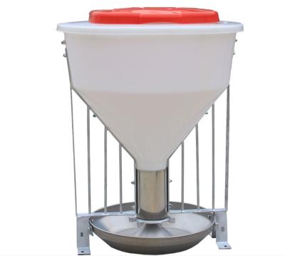 China Pork and so on. Animal Plastic Pig Feeders System Automatic Dry Wet Feeder for sale