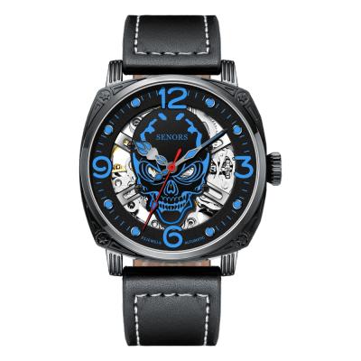 China Men Automatic Mechanical Casual Watches Fashion Leather Watches Turbillion Watches Mechanical for sale