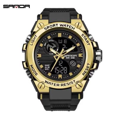 China Men Army Digital Waterproof Sport Watch Military Pilot Style 3 ATM Water Resistance Quartz Watches for sale