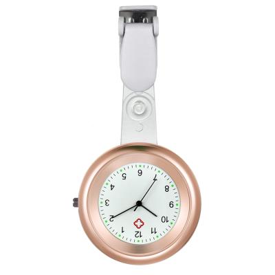 China Wholesale Multi color Nurse Doctor Snap Button Stainless Steel Case back Watch Hanging Nurse Fob Watch for sale