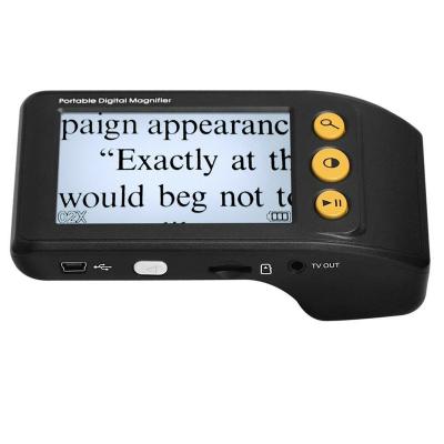 China New 3.5 Inch Portable Handheld Digital Video Magnifier For Low Vision Aid for sale