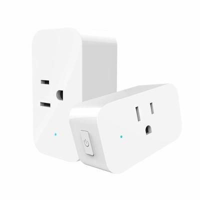 China USA Convenient WiFi Wireless Mini Socket Smart Outlet, Compatible with Amazon Alexa and Google Home for sale