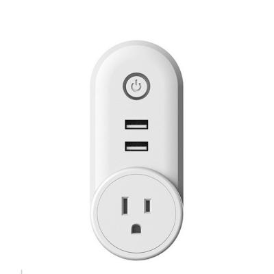 China Wholesale Wifi Wall Socket Smart Intelligente Work Residential/Multipurpose Wifi Smart Plug With Google Home for sale