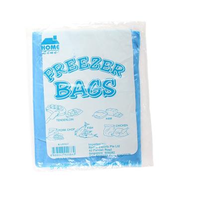 China BIODEGRADABLE Clear Plastic Biodegradable Custom Freezer Disposable Flat Ice Cube Food Packing Bag for sale