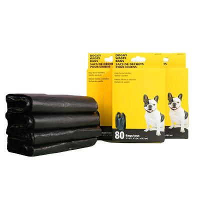 China Scented Custom BIODEGRADABLE Disposable Dog Poop Bags Biodegradable Baggies Carrier Waste Dog Bag for sale