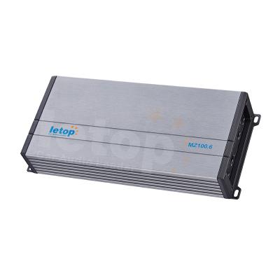 China Car Sound System Audio Amplifier 6 Channels 100W 270*105*40 for sale