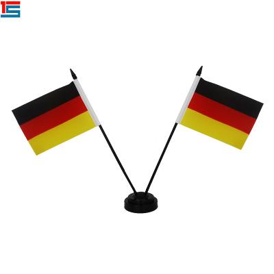 China Custom Printing Different Health Care Institutes Polyester Country Negotiation Flag Germany Flag For Office Decoration for sale