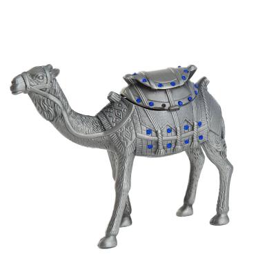 China Europe Pewter Metal Camel Ring Necklace Trinket Inlaid Jewelry Box For New Year Gifts for sale