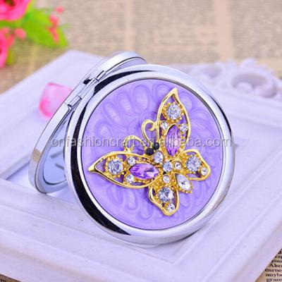 China Indian Pocket Mirror Compact Mirrors Cheap Cosmetic Mirror Birthday Gift Makeup Mirror for sale