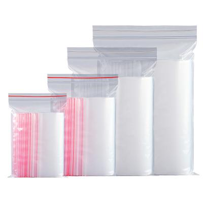 China Shipping Zipper Locking OPP Plastic Self Sealing Clear Polybag Multi-size Transparent Polybag for sale