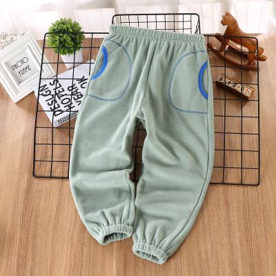 China Color Fade Proof Winter And Autumn Polyester Soft Comfortable Pants High Quality Baby Pants For Kids for sale