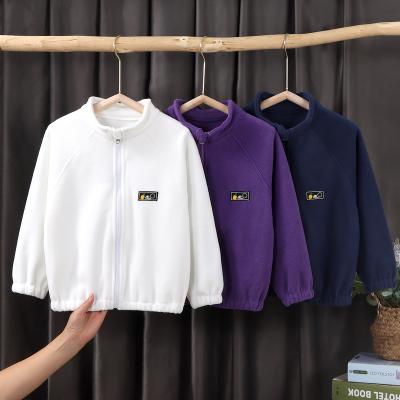 China 2022 New Arrival Washable Fleece Hoodies Dangle Coated Kids Long Sleeves Coat For Winter for sale