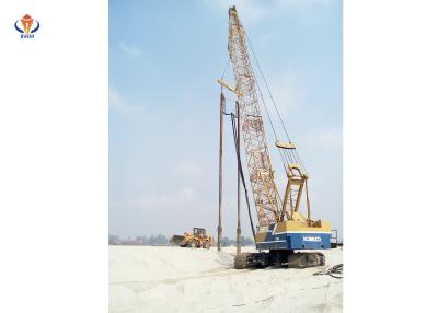 China Profi 180kW Vibro Piling Ausrüstung Infrastruktur Gebäude durch Stein Säule zu verkaufen