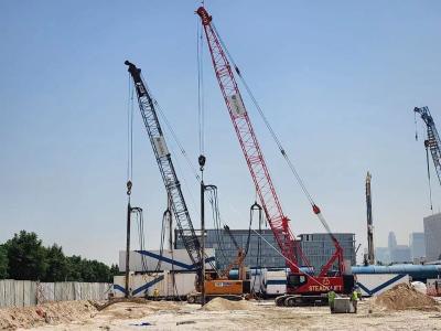 China Compactação de areia 180kw Equipamento de vibroflotação Driver melhorando a capacidade de carga à venda