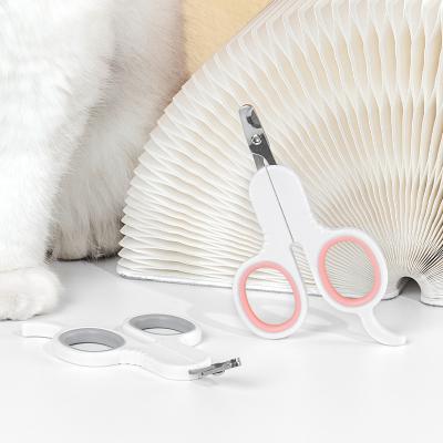 China Viable Wholesale Hot Selling Dog& Cat Pets Nail Scissors and Trimmer - with safety guard to avoid over cutting Q type pet nail scissors for sale